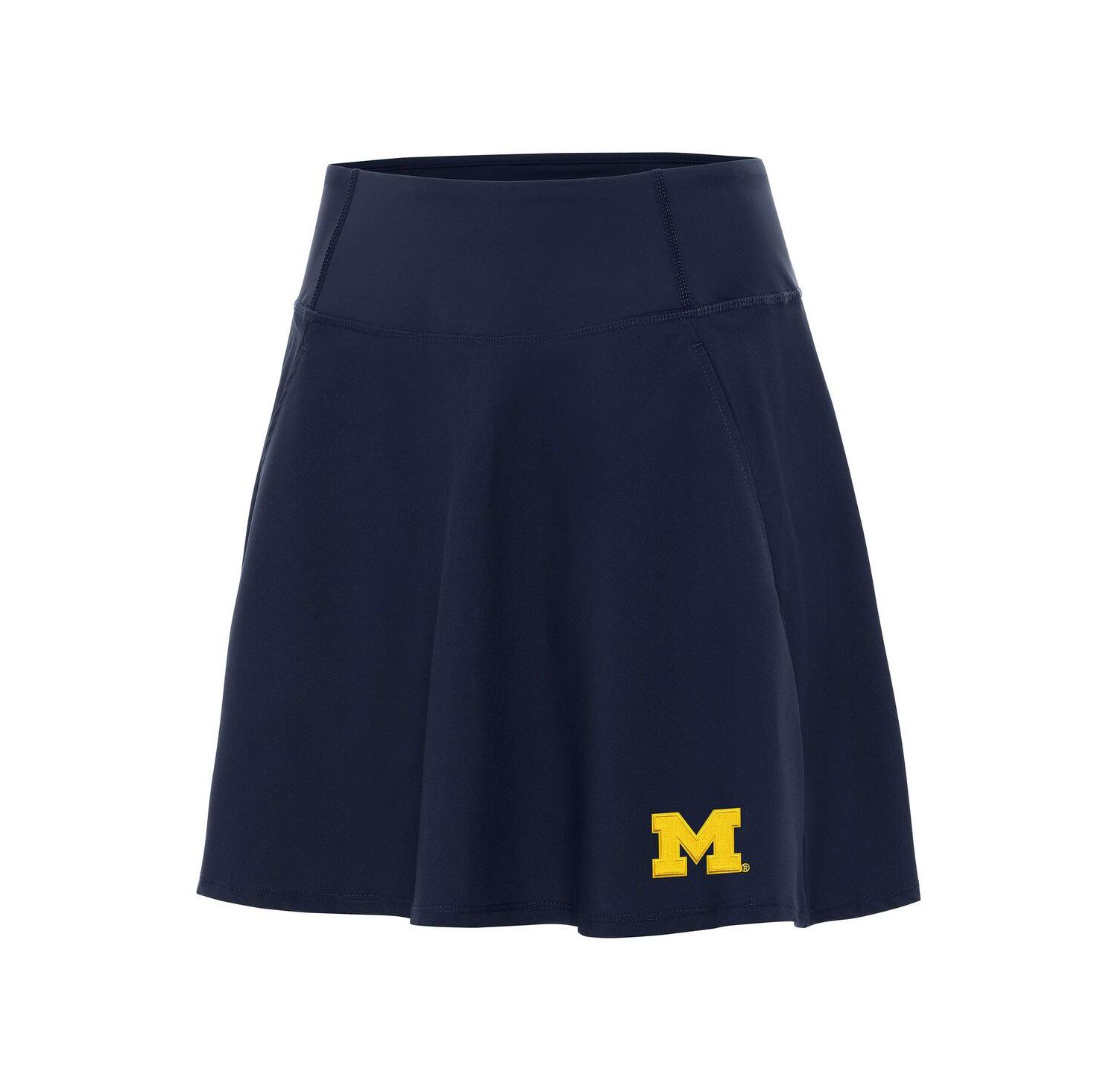 Women's Navy Michigan Wolverines Chip Skort