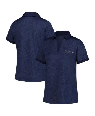 Under Armour - Women's Navy THE PLAYERS Playoff 3.0 Eagle Swoop V-Neck Polo Shirt