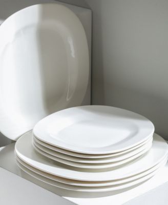Quadro Dinner Plates, Set of 4
