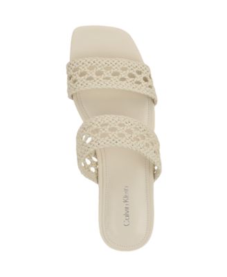 Women's Florency Woven Slip-On Flat Sandals
