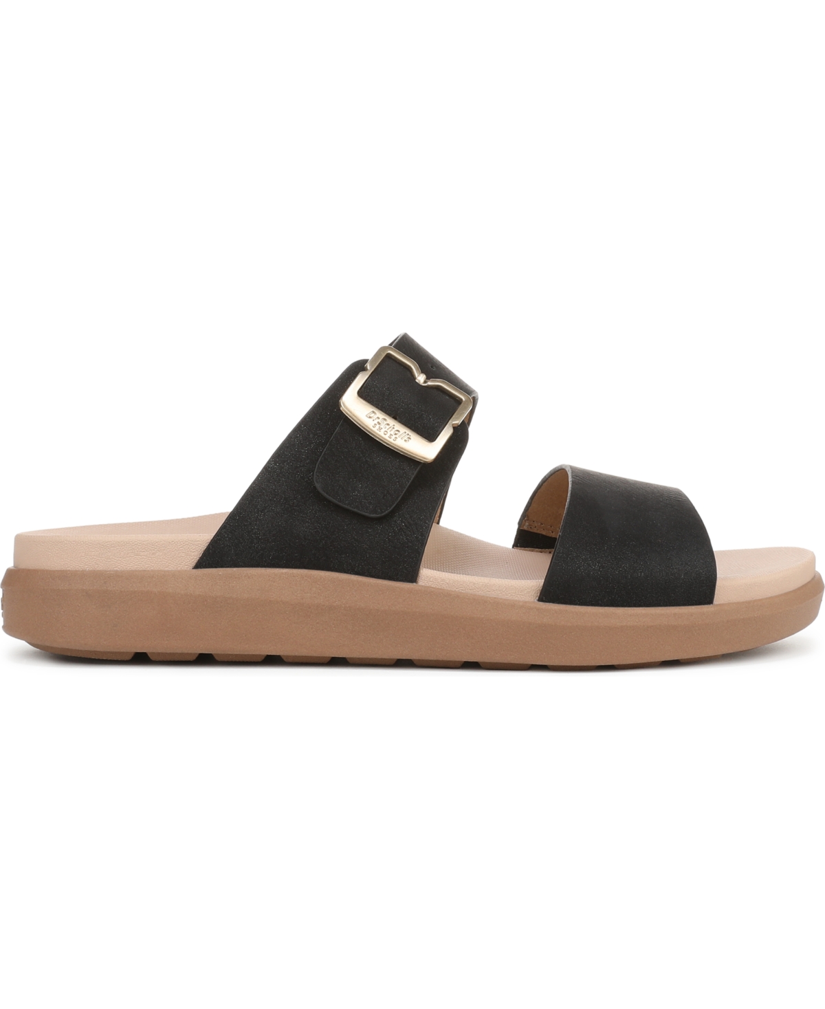 DR. SCHOLL'S WOMEN'S ALL TIME ROUND TOE SLIDE SANDALS 