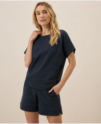 Women's Organic Cotton Airplane Dolman Top