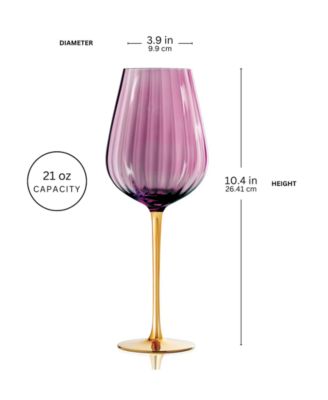 Posh All Purpose Wine Glasses, Set of 2