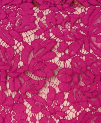 Women's Sleeveless Lace Midi Dress