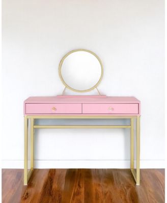 Mirrored 2-Drawer Dresser – Sleek and Stylish Storage