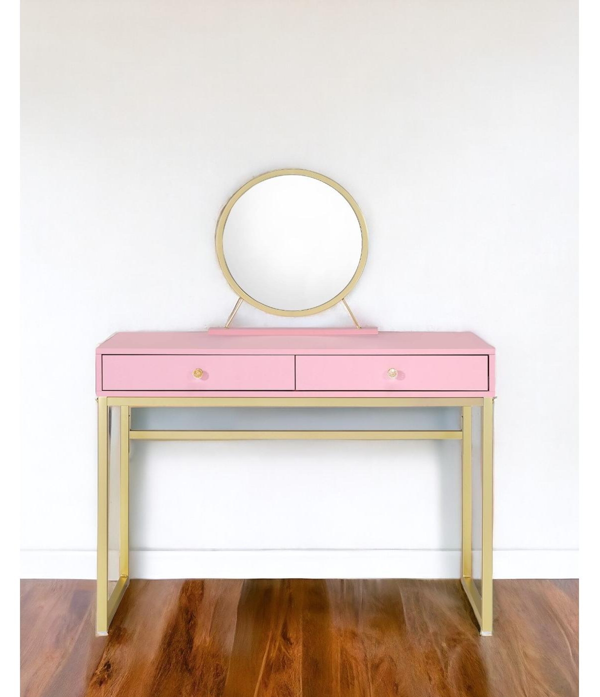Mirrored 2-Drawer Dresser – Sleek and Stylish Storage