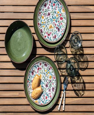 Retreat Pottery Low 6-Pc. Bowls, Service For 6