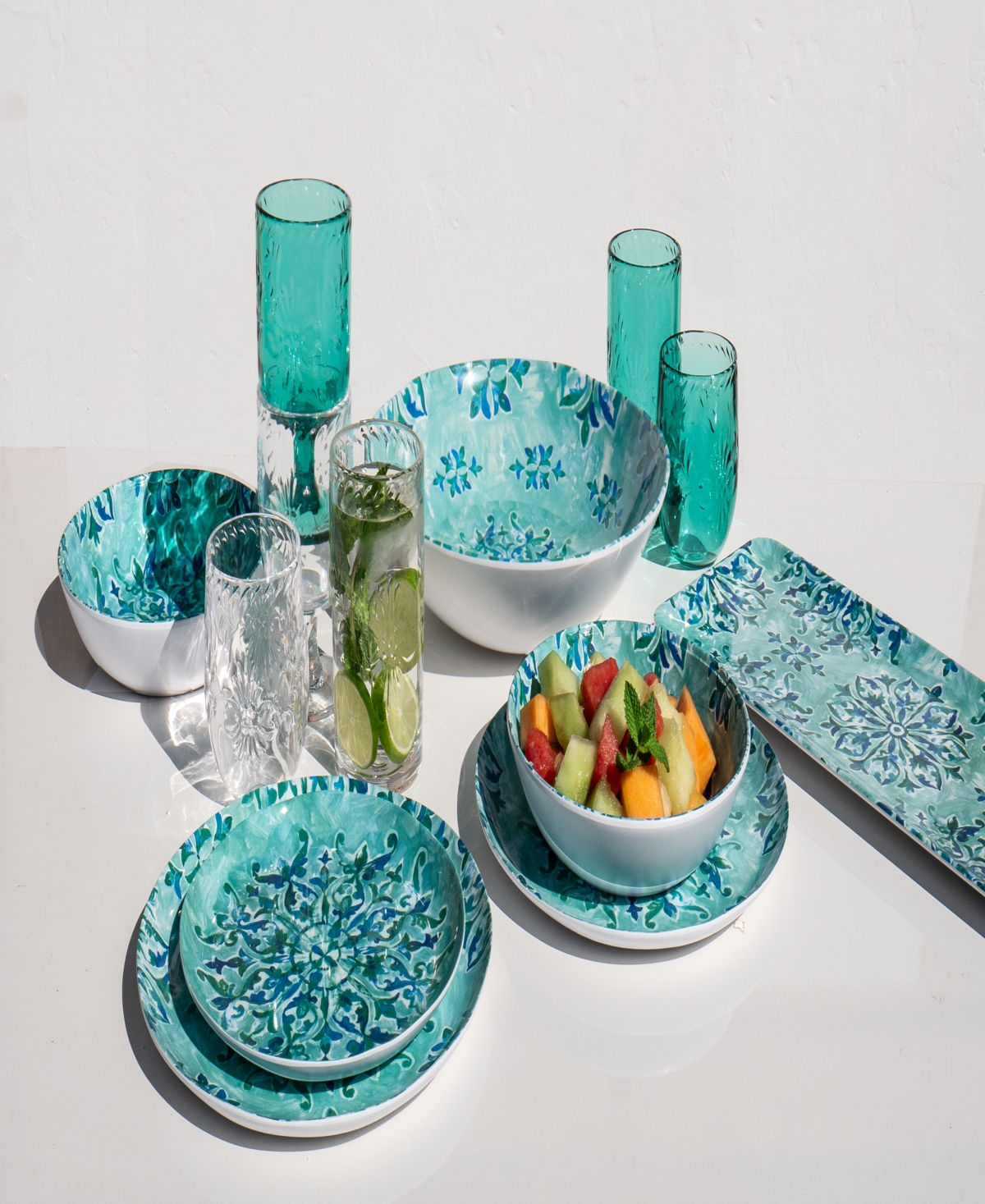 Abode Homewares Cote D'Azur Ind 6-Pc. Bowls, Service For 6