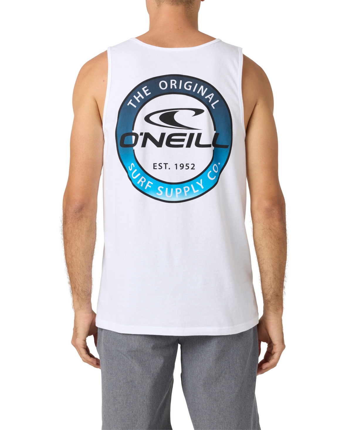 Men's Coin Flip Tank Top - White