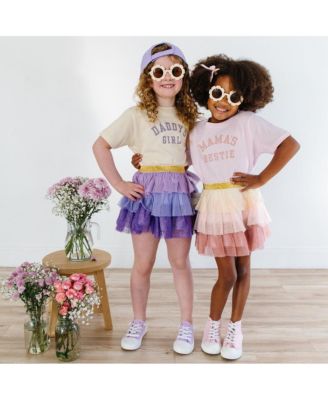 Big Girls Daddy's Short Sleeve T-Shirt