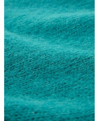 Women's Alpaca Cott Slouch V Neck Sweater