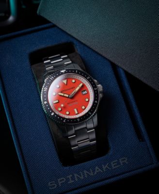 Men's Croft Pioneer Automatic Solid Stainless Steel Bracelet Watch, 42mm