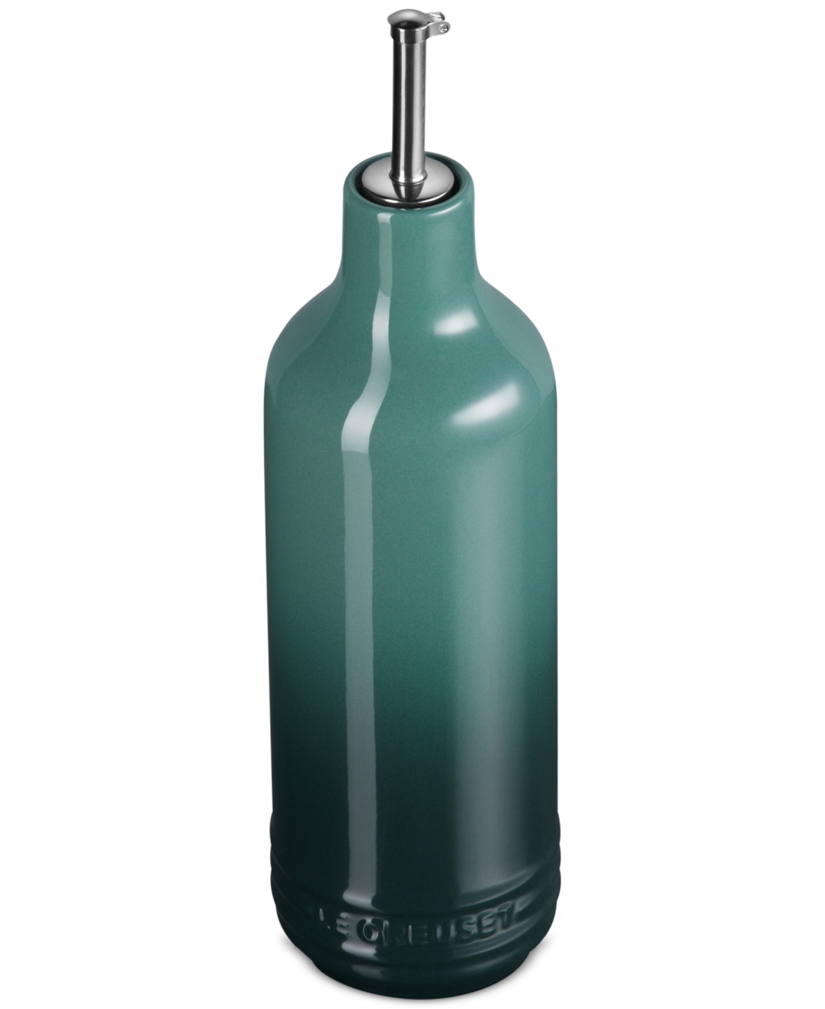 Le Creuset 20-ounce Signature Stoneware Oil Cruet In Green