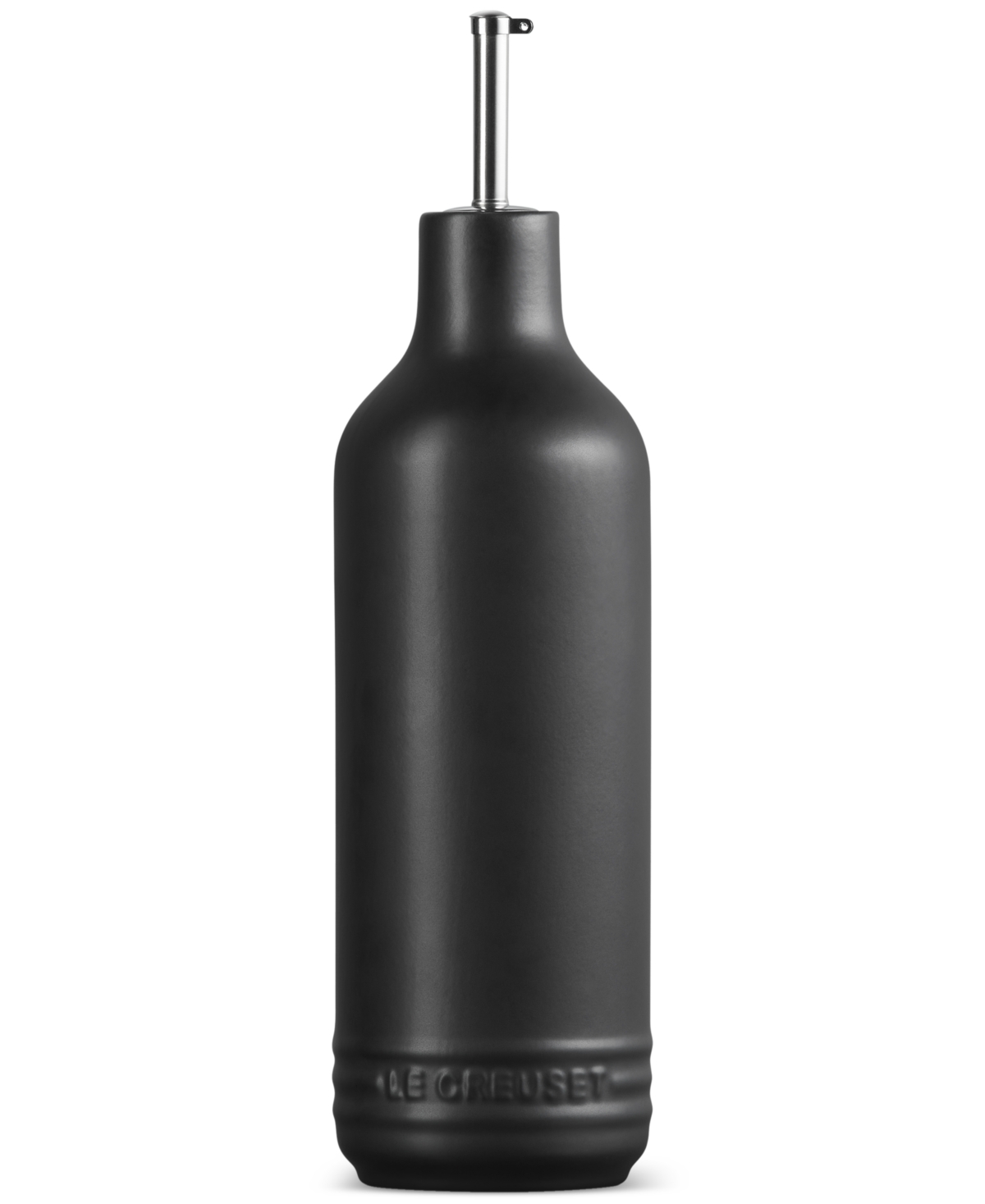 Le Creuset 20-ounce Signature Stoneware Oil Cruet In Black
