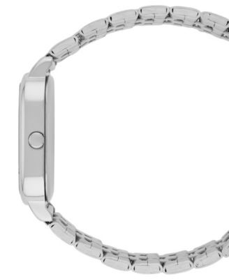 Unisex Orchard Silver Link Alloy Watch, 35mm