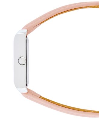 Unisex Chancery Pink Leather Watch, 22mm