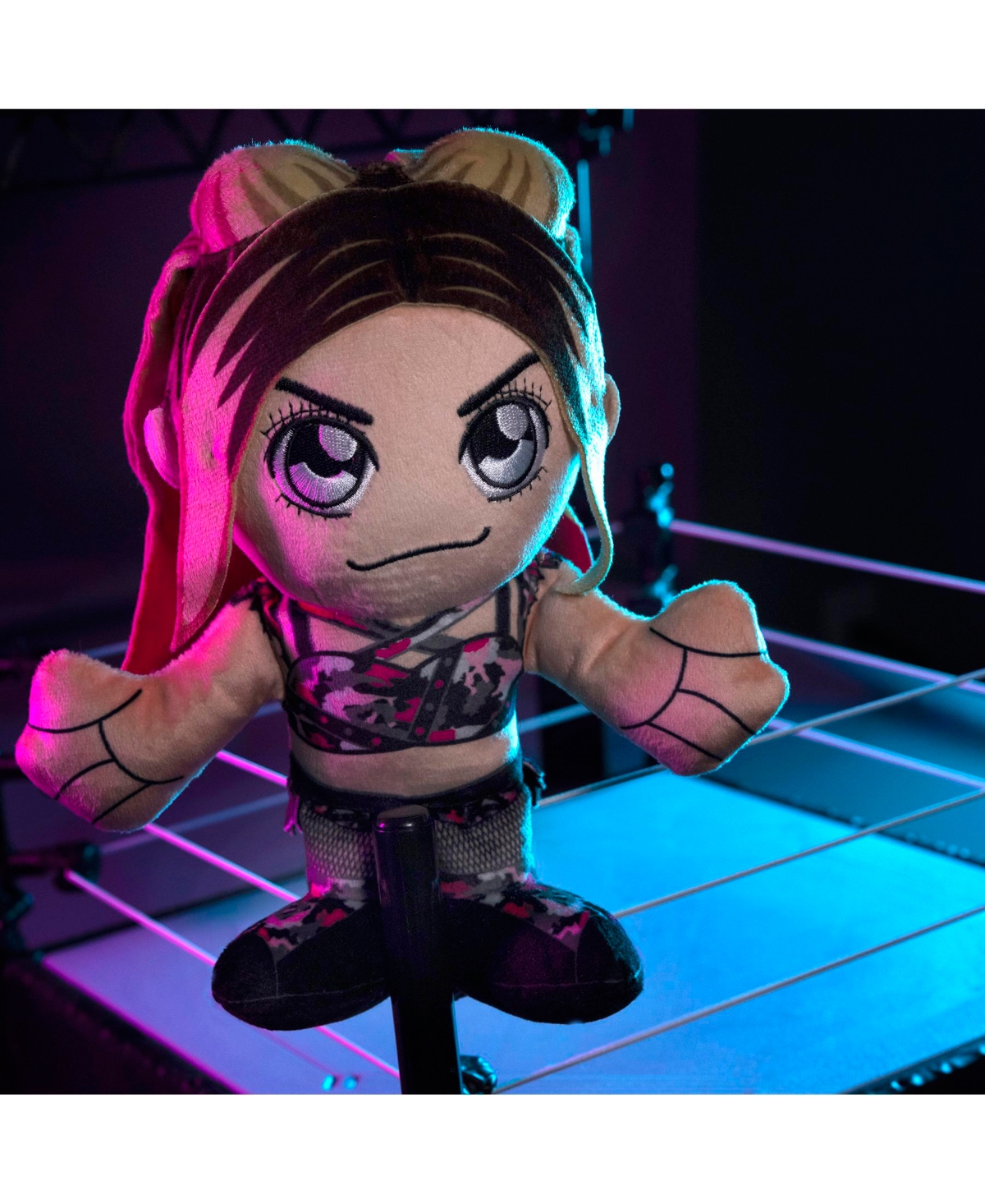 Bleacher Creatures Wwe Alexa Bliss 8" Kuricha Sitting Plush - Soft Chibi Inspired Toy