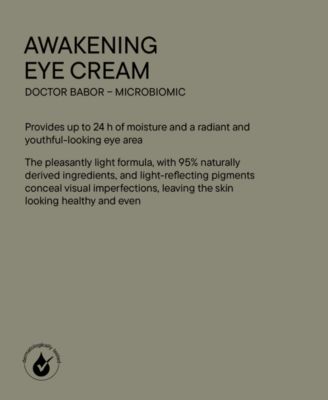 Microbiomic Awakening Eye Cream, 0.5 oz.