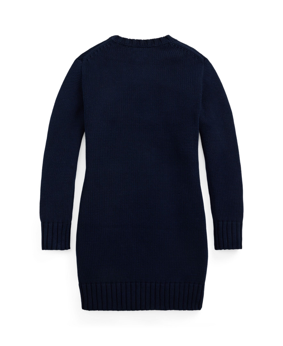 Polo Ralph Lauren Flag-intarsia Cotton Sweater Dress