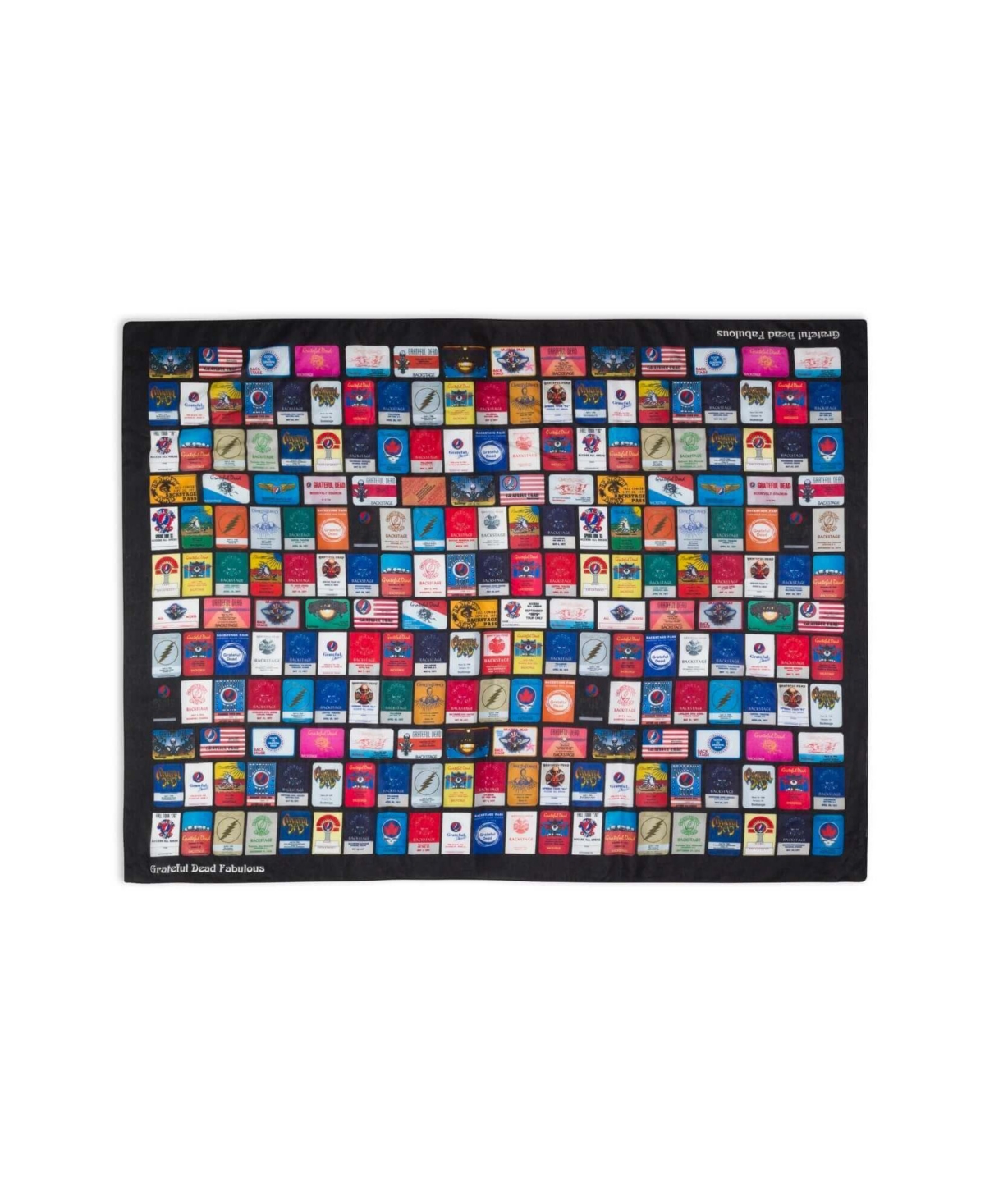 Grateful Dead Backstage Pass Large Scarf - Backstage pass