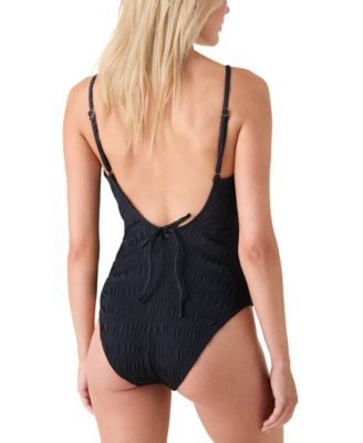 Women's The Liku Smocked Scoop-Back One-Piece Swimsuit