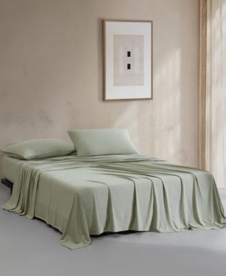 Melange Tencel Jersey 4-Pc. Sheet Set, King