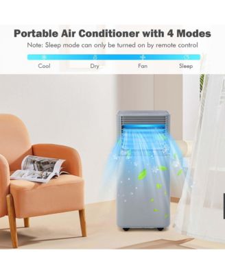 3 in 1 Portable Air Conditioner AC Unit Air Cooler 8000BTU ASHRAE 230 sq.ft Grey