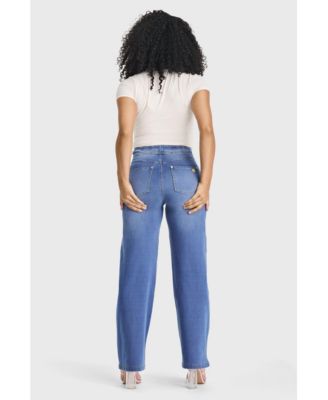 Women's High-Rise Shaping Wide Leg Jeans