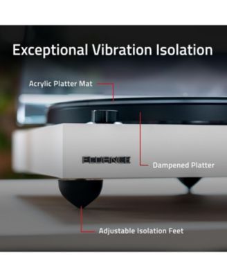 RT81+ Turntable with VM95E Cartridge, Anti-Resonant Platter, Acrylic Mat, Phono Preamp, Isolation Feet, Wood Plinth
