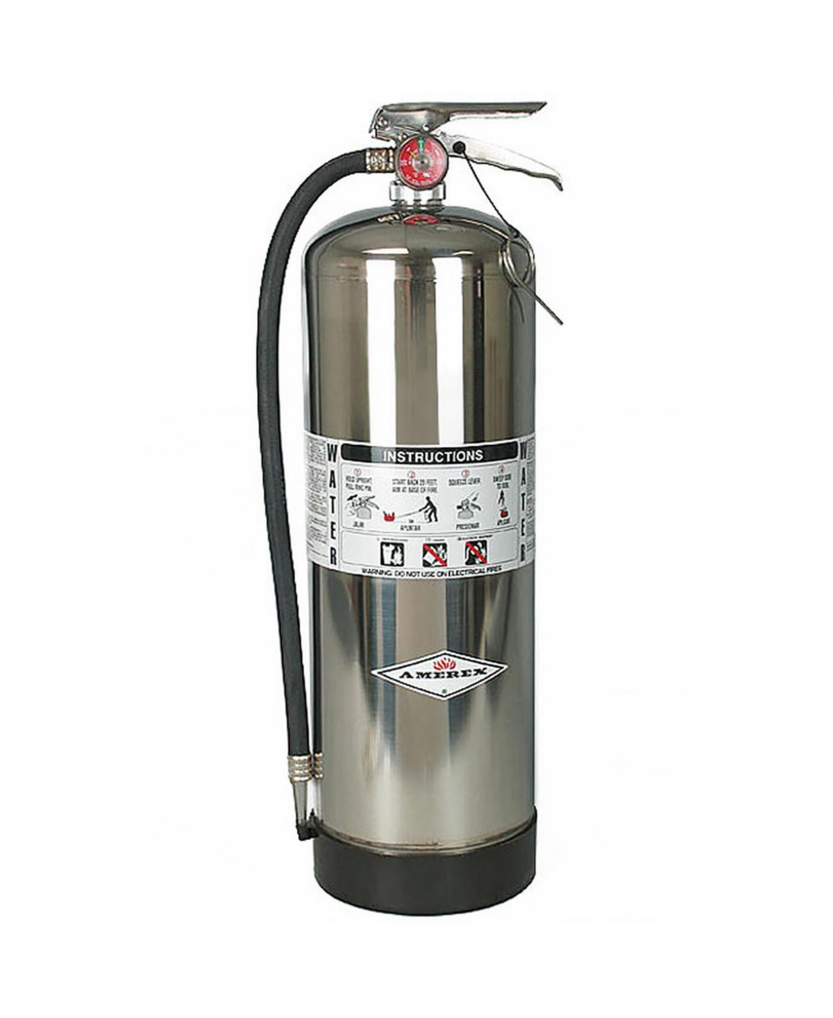 240 2.5 Gallon Water Fire Extinguisher with Aluminum Valve & Wall Hanger