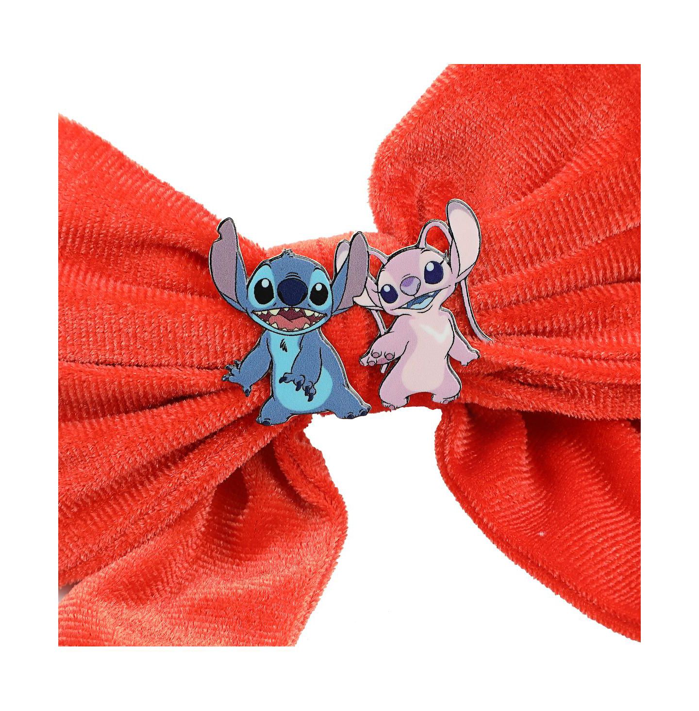 Детские аксессуары для волос Hello Kitty Disney Stitch and Angel 3-Piece Bow Clips Set, цвет: Dsc 3-Piece Angel — фото 2