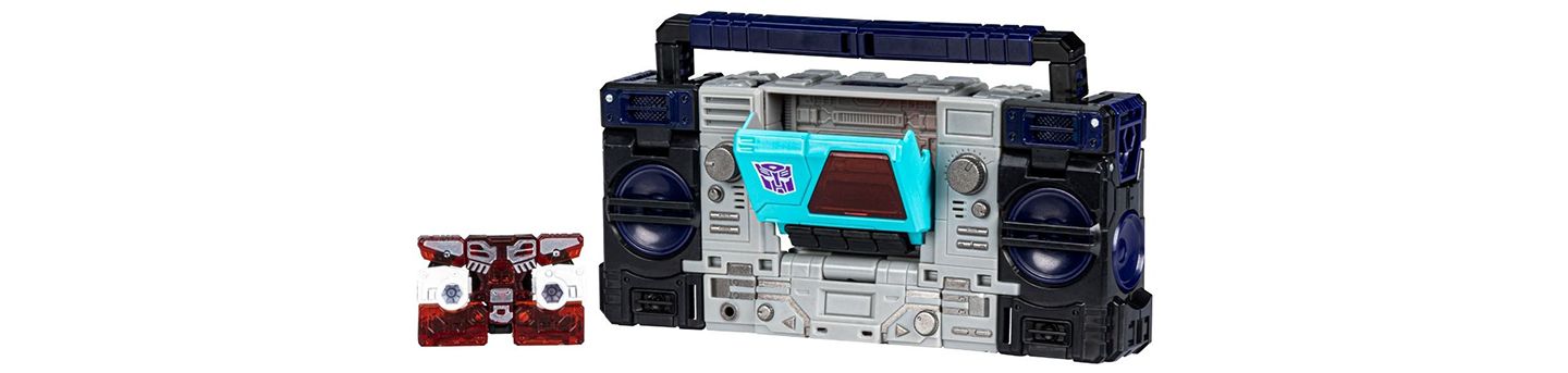 Фигурка Transformers Autobot Blaster Idw Shattered Glass, класс Voyager, Generations — фото 3