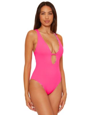 Women's Positano Reversible Textured One-Piece Swimsuit