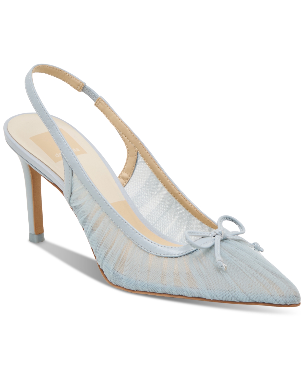 DOLCE VITA WOMEN'S YELA TULE BOW SLINGBACK PUMPS 