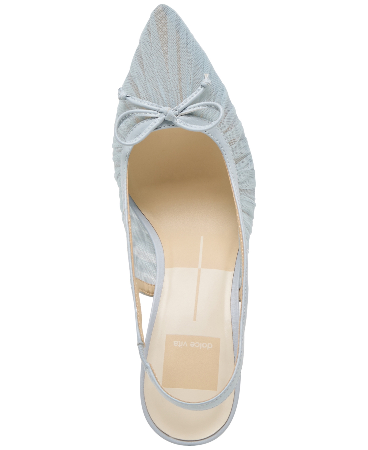 DOLCE VITA WOMEN'S YELA TULE BOW SLINGBACK PUMPS 