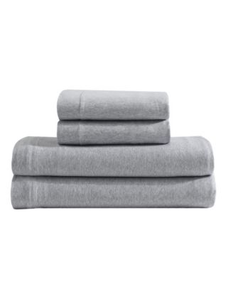 M&eacute;lange Tencel Jersey 3-Pc. Sheet Set, Twin