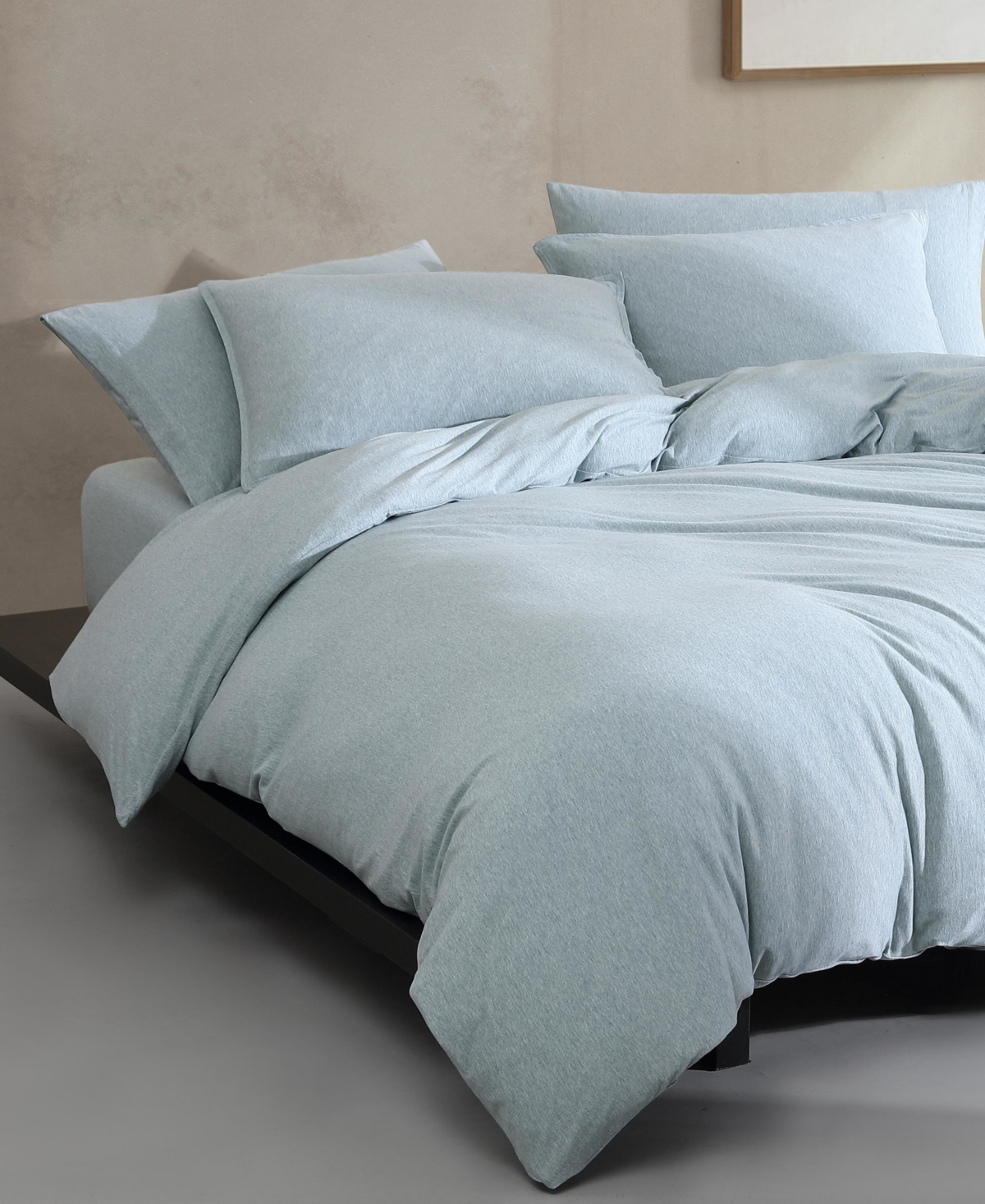 Calvin Klein Modern Cotton Melange 3-pc. Duvet Cover Set, Twin In Blue