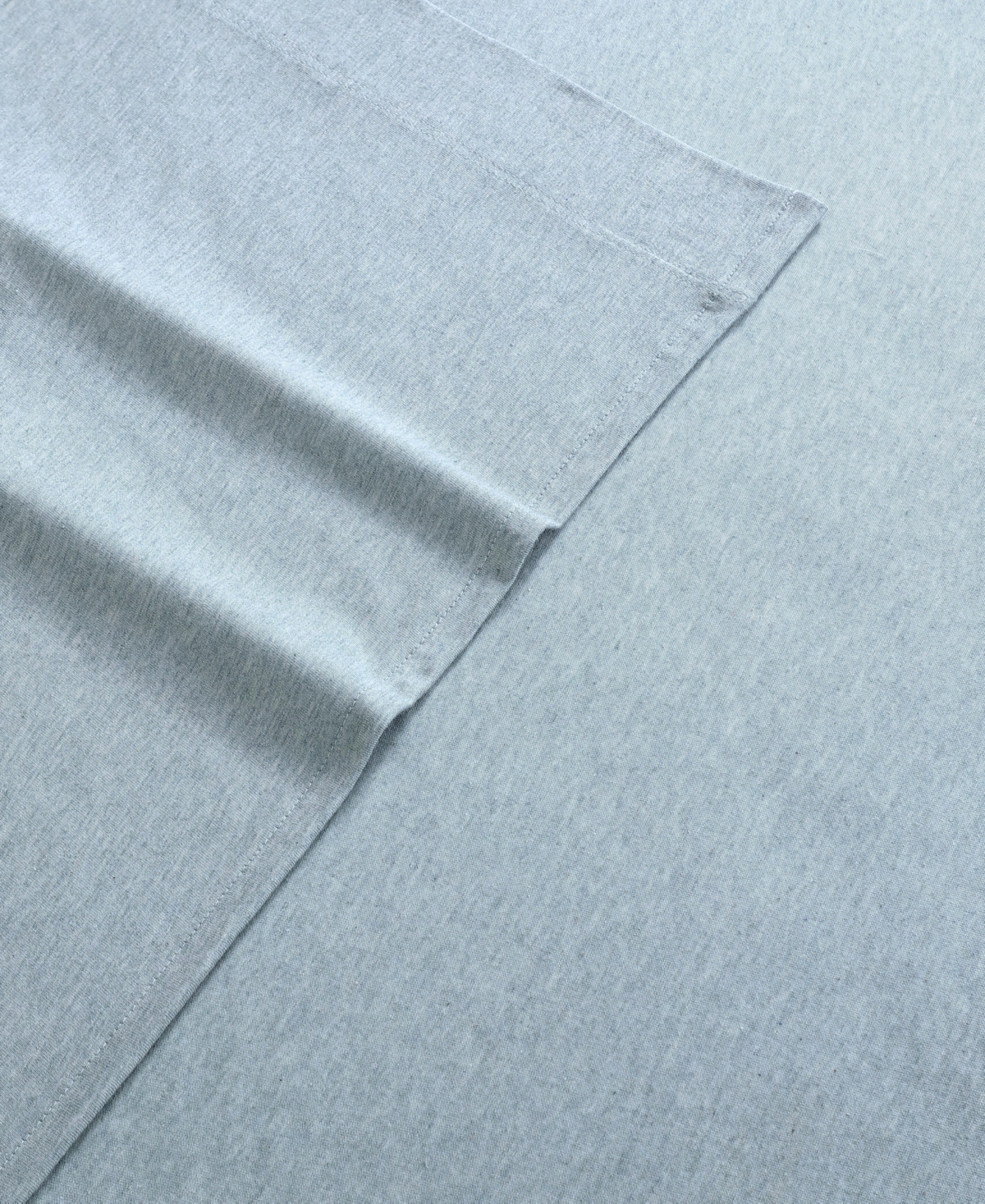 Calvin Klein Modern Cotton Melange Tencel Jersey 3-pc. Sheet Set, Twin Xl In Blue