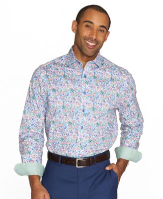 Men's Botanical Floral Dress Shirt