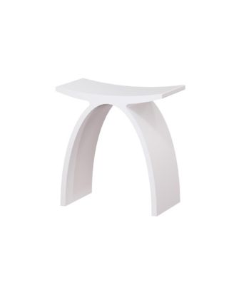 Freestanding Solid Surface Bathroom Shower Stool