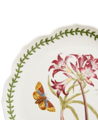 Botanic Garden Lotus Blossom Dinner Plates, Set of 4