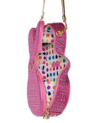 Rhinestone Peeps Small Crossbody Bag