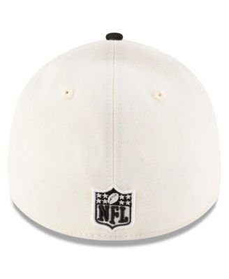 Men's Cream/Black Pittsburgh Steelers 2025 NFL Draft 39THIRTY Flex Hat