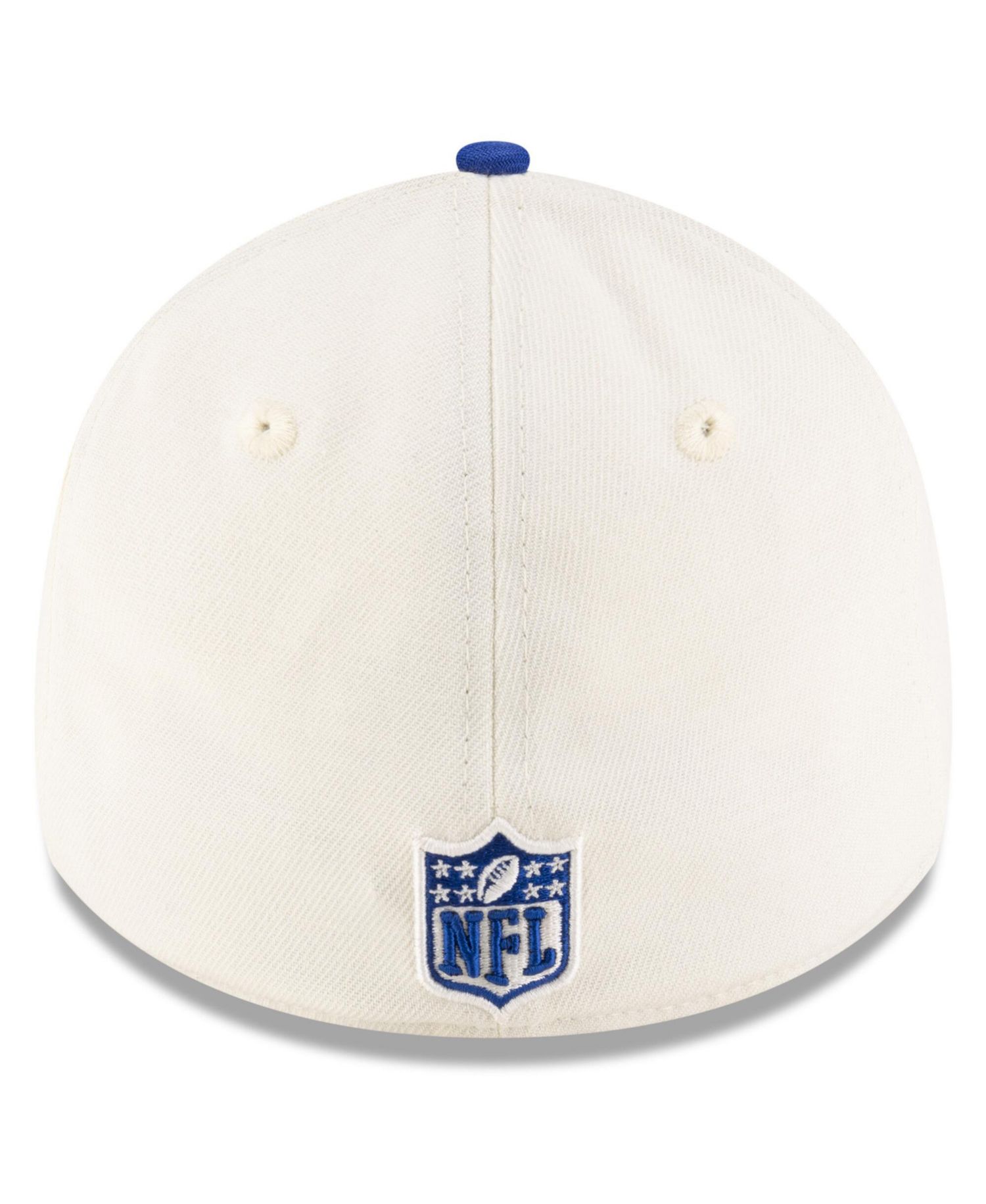 Men's Cream/Royal Buffalo Bills 2025 NFL Draft 39THIRTY Flex Hat