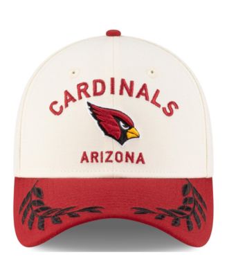 Men's Cream/Cardinal Arizona Cardinals 2025 NFL Draft 39THIRTY Flex Hat