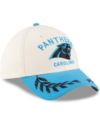 Men's Cream/Blue Carolina Panthers 2025 NFL Draft 39THIRTY Flex Hat
