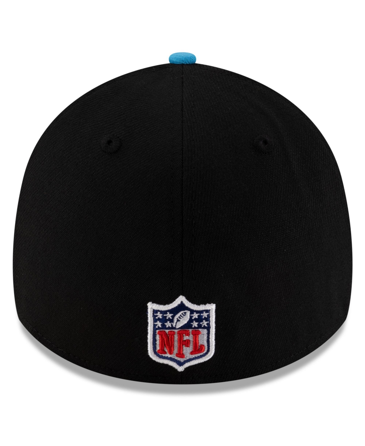 Shop New Era Men's Black/blue Carolina Panthers 2025 Nfl Draft 39thirty Flex Hat In Black,blue