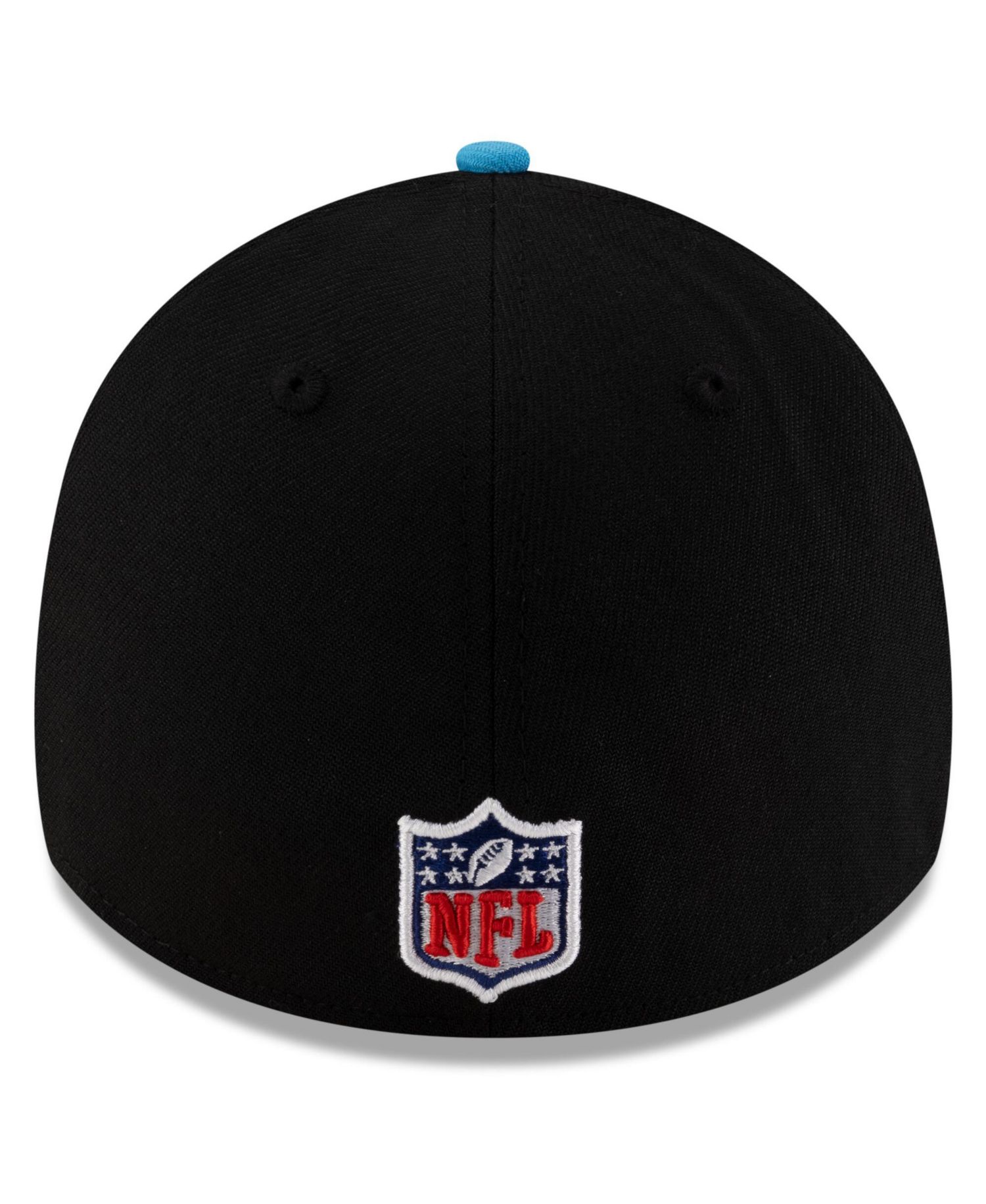 Men's Black/Blue Carolina Panthers 2025 NFL Draft 39THIRTY Flex Hat