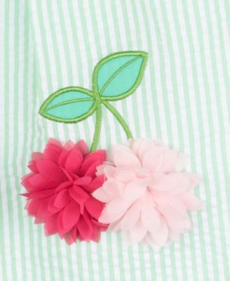 Baby Girls Cherry Seersucker Dress