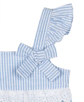 Baby Girls' Striped Yarn-Dyed Dress  